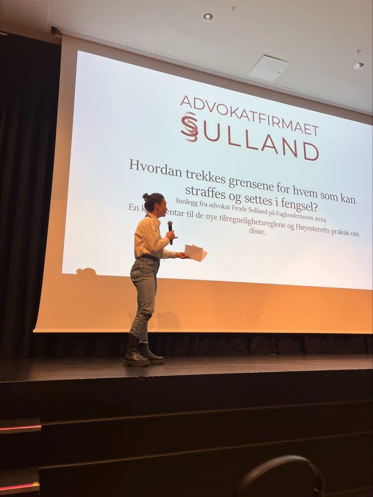 Advokat Frode Sulland deltok på Fagkonferansen 2024 1